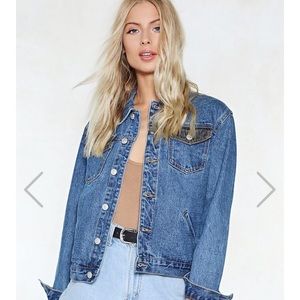 Nasty Gal denim jacket
